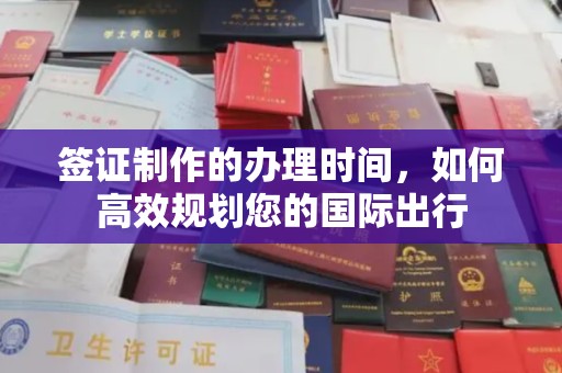 大方签证制作的办理时间，如何高效规划您的国际出行